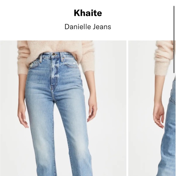 KHAITE Jeans Khaite Danielle Jeans Size 32 With Tags On Poshmark